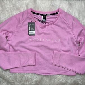 NWT Ryderwear Crop Sweater